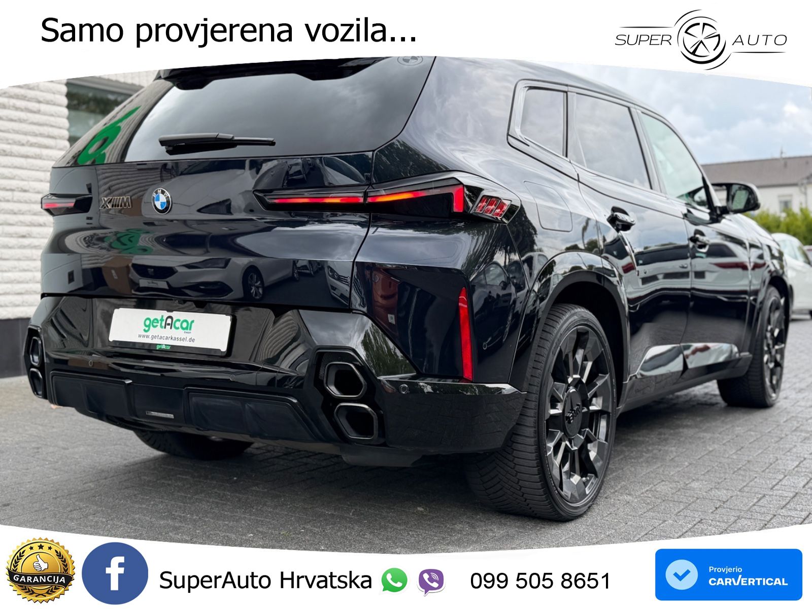 BMW XM 4.4 V8 (653 KS) xDrive Steptronic ACC+HEAD+4xGR SJED+360+PANO