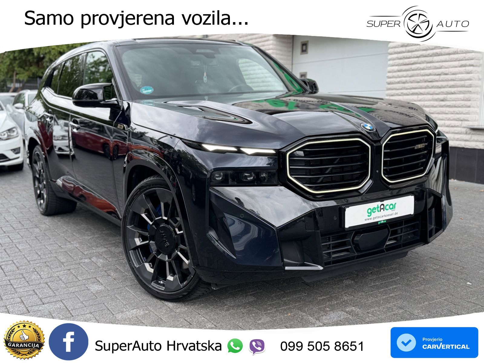 BMW XM 4.4 V8 (653 KS) xDrive Steptronic ACC+HEAD+4xGR SJED+360+PANO