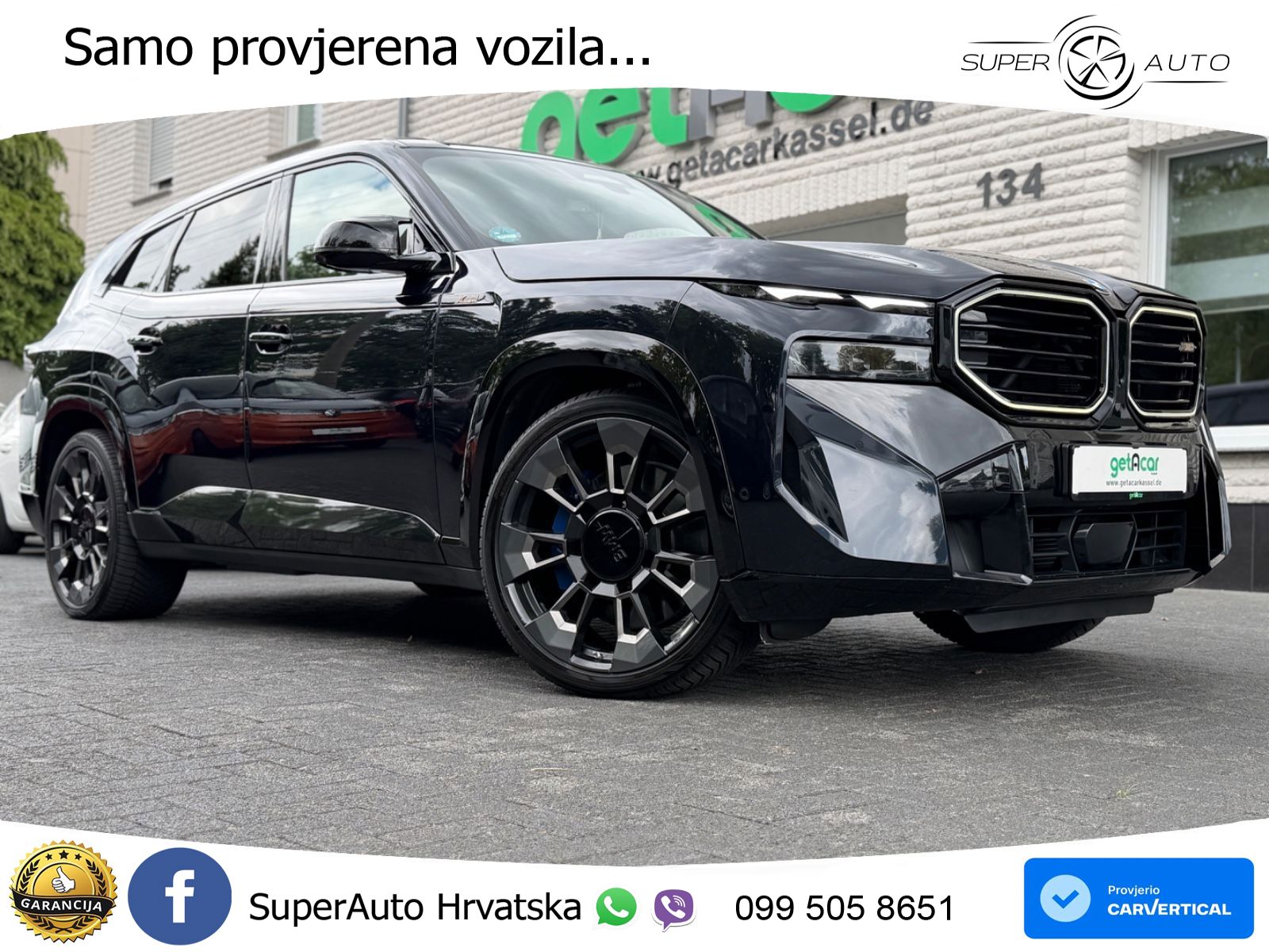 BMW XM 4.4 V8 (653 KS) xDrive Steptronic ACC+HEAD+4xGR SJED+360+PANO