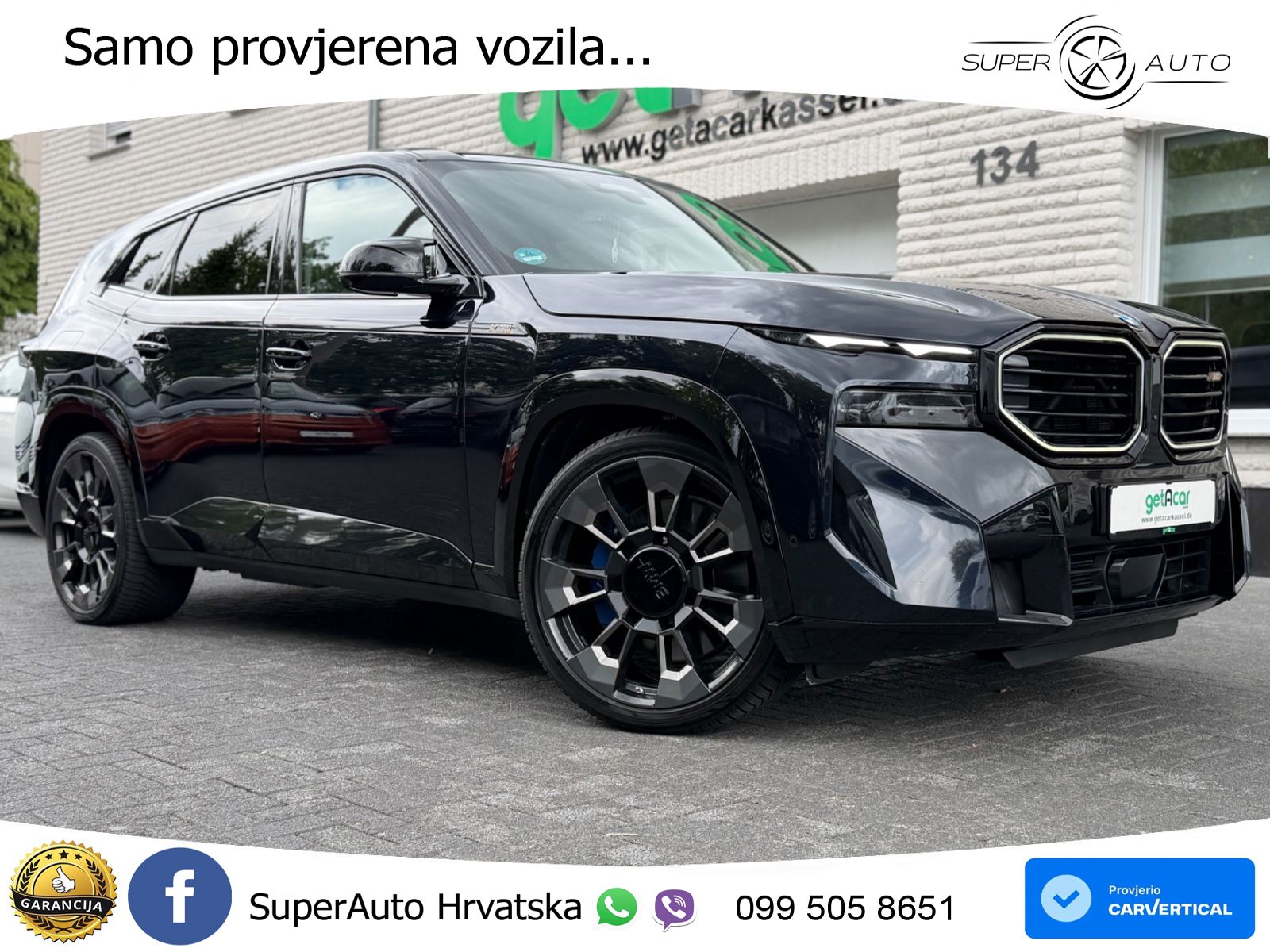 BMW XM 4.4 V8 (653 KS) xDrive Steptronic ACC+HEAD+4xGR SJED+360+PANO