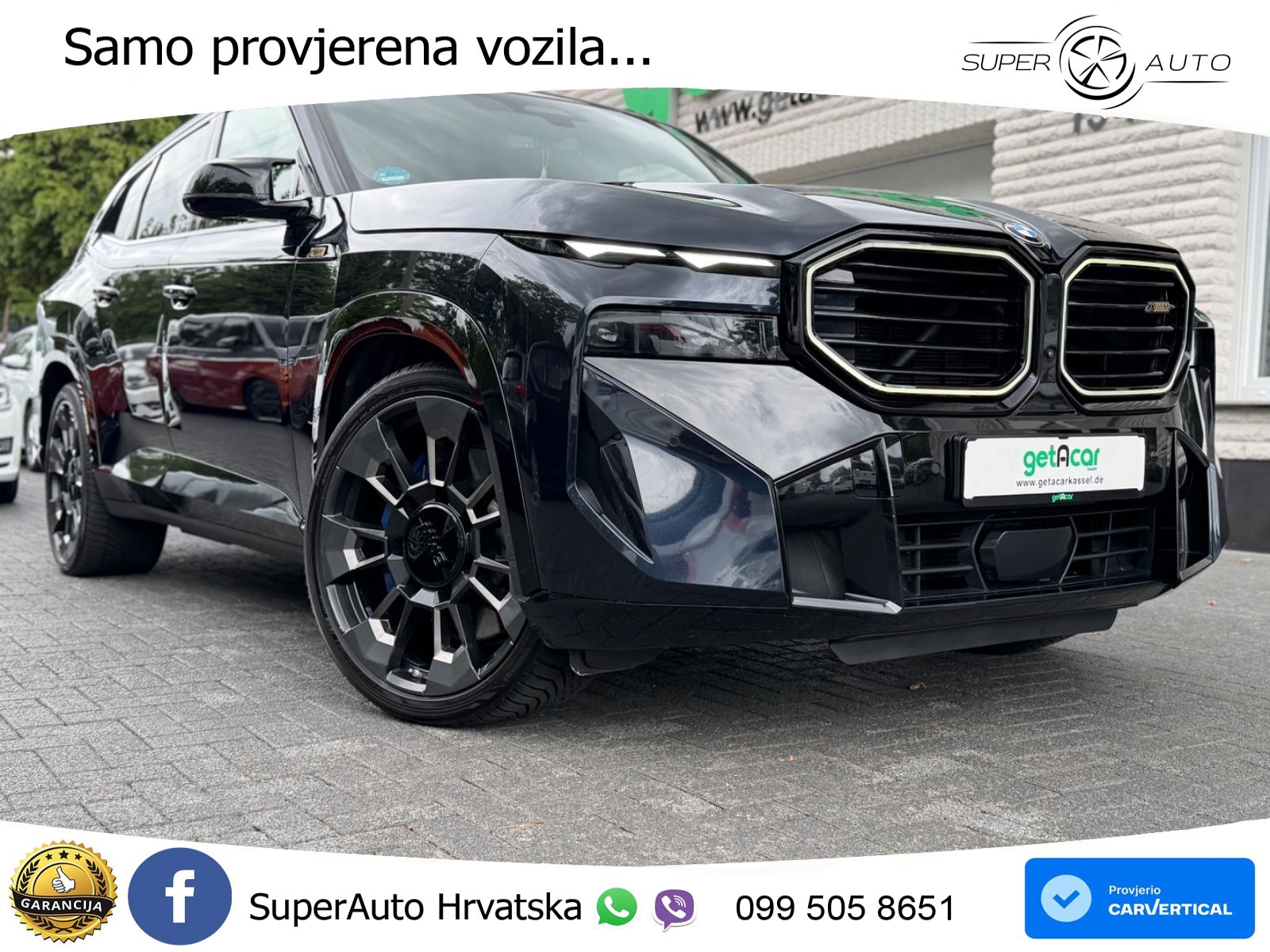BMW XM 4.4 V8 (653 KS) xDrive Steptronic ACC+HEAD+4xGR SJED+360+PANO