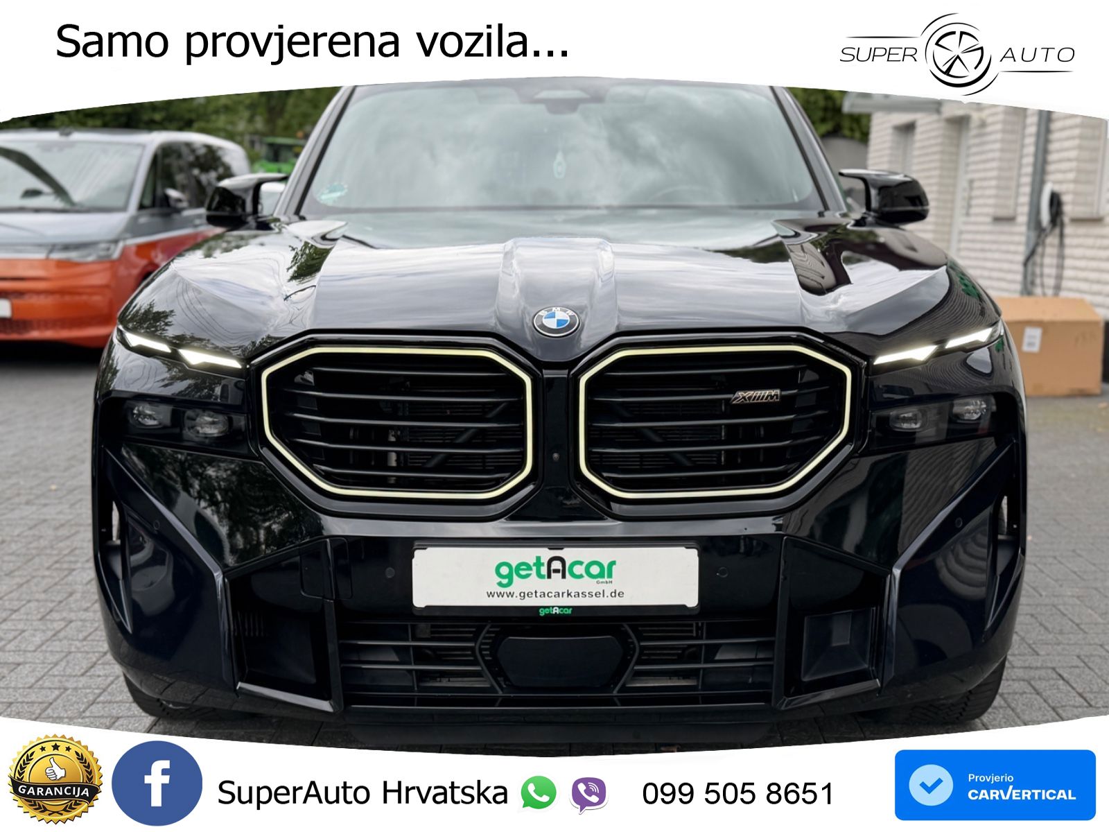 BMW XM 4.4 V8 (653 KS) xDrive Steptronic ACC+HEAD+4xGR SJED+360+PANO