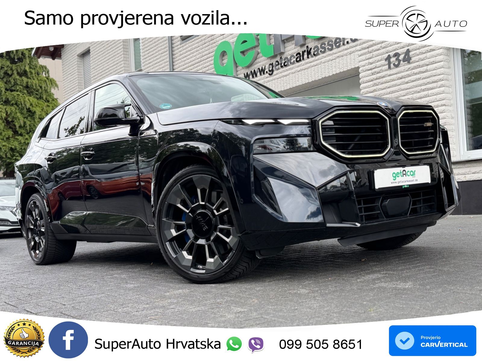 BMW XM 4.4 V8 (653 KS) xDrive Steptronic ACC+HEAD+4xGR SJED+360+PANO