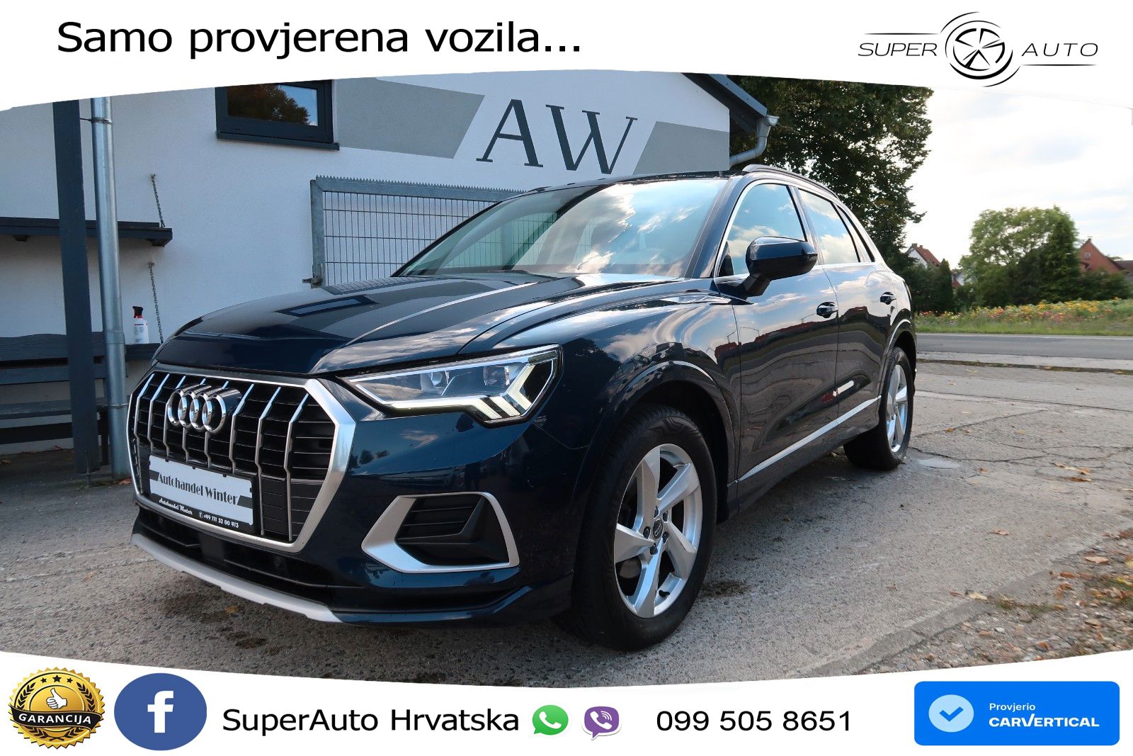 Audi Q3 35 TFSI (150 KS) S tronic advanced LED+GR SJED+ACC