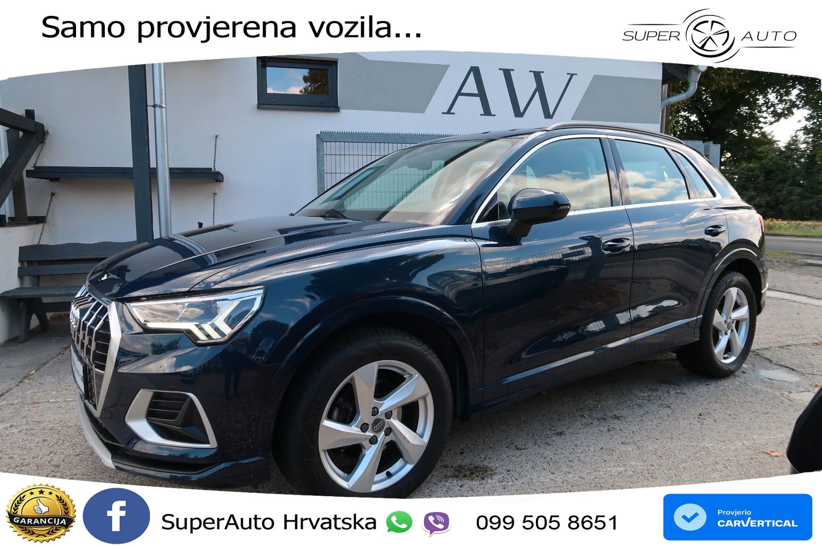 Audi Q3 35 TFSI (150 KS) S tronic advanced LED+GR SJED+ACC