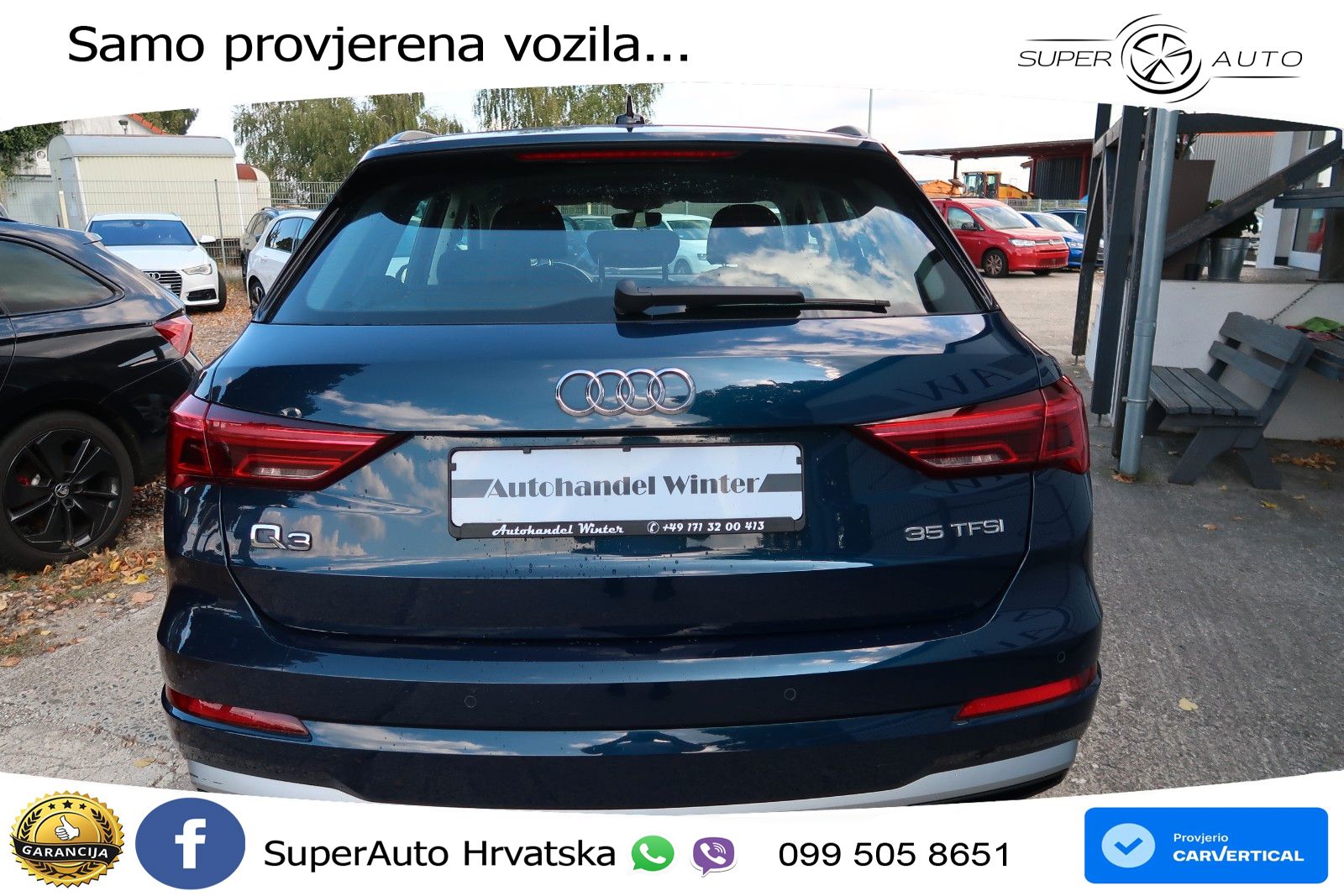 Audi Q3 35 TFSI (150 KS) S tronic advanced LED+GR SJED+ACC