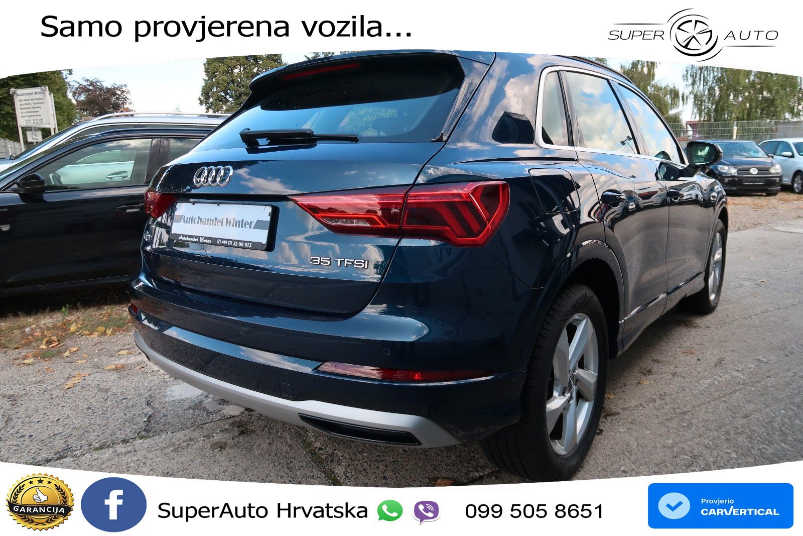 Audi Q3 35 TFSI (150 KS) S tronic advanced LED+GR SJED+ACC