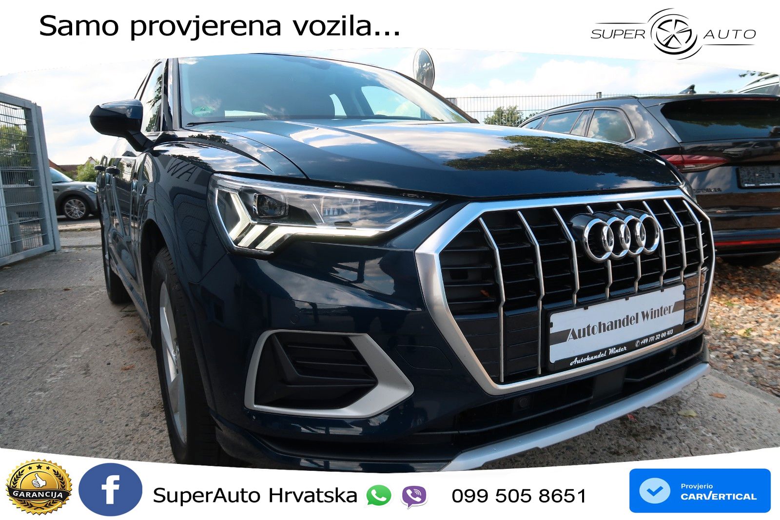 Audi Q3 35 TFSI (150 KS) S tronic advanced LED+GR SJED+ACC
