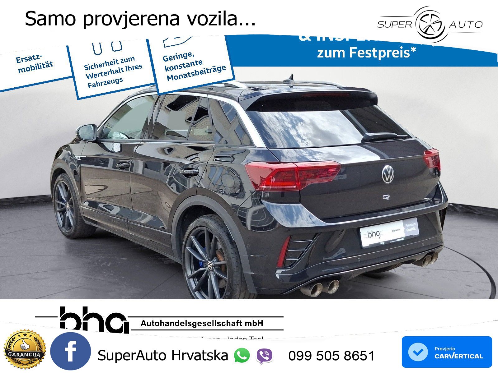 Volkswagen T-Roc I R 2.0 TSI (300 KS) OPF 4M DSG MATRIX+GR SJED+KAM