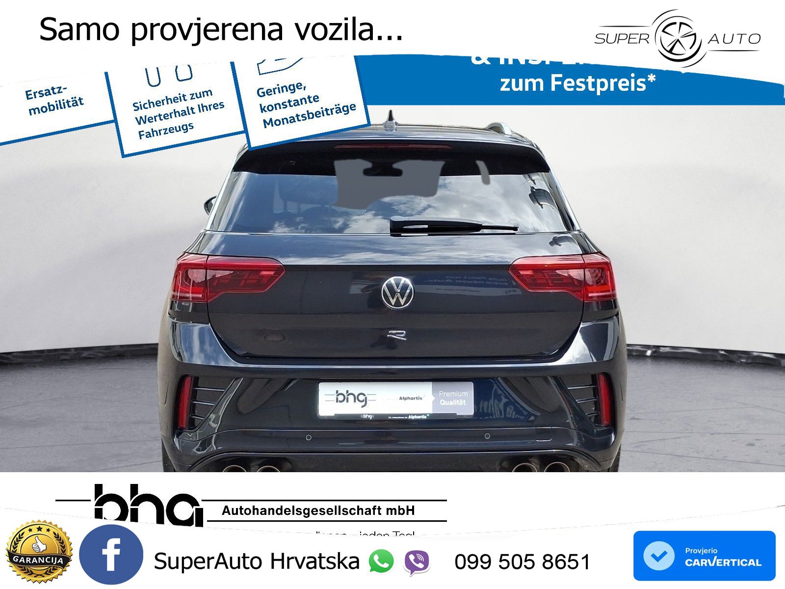 Volkswagen T-Roc I R 2.0 TSI (300 KS) OPF 4M DSG MATRIX+GR SJED+KAM