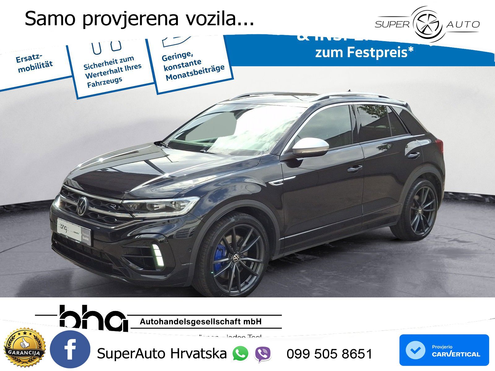 Volkswagen T-Roc I R 2.0 TSI (300 KS) OPF 4M DSG MATRIX+GR SJED+KAM
