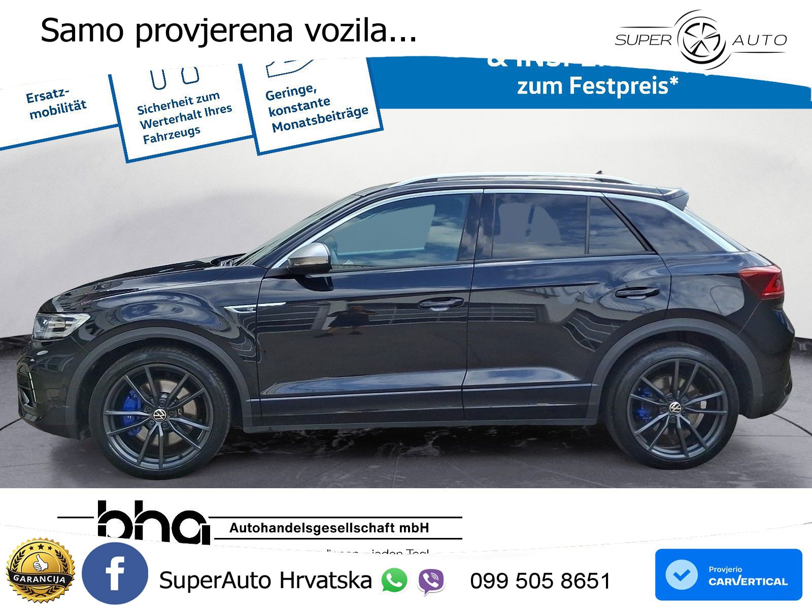 Volkswagen T-Roc I R 2.0 TSI (300 KS) OPF 4M DSG MATRIX+GR SJED+KAM