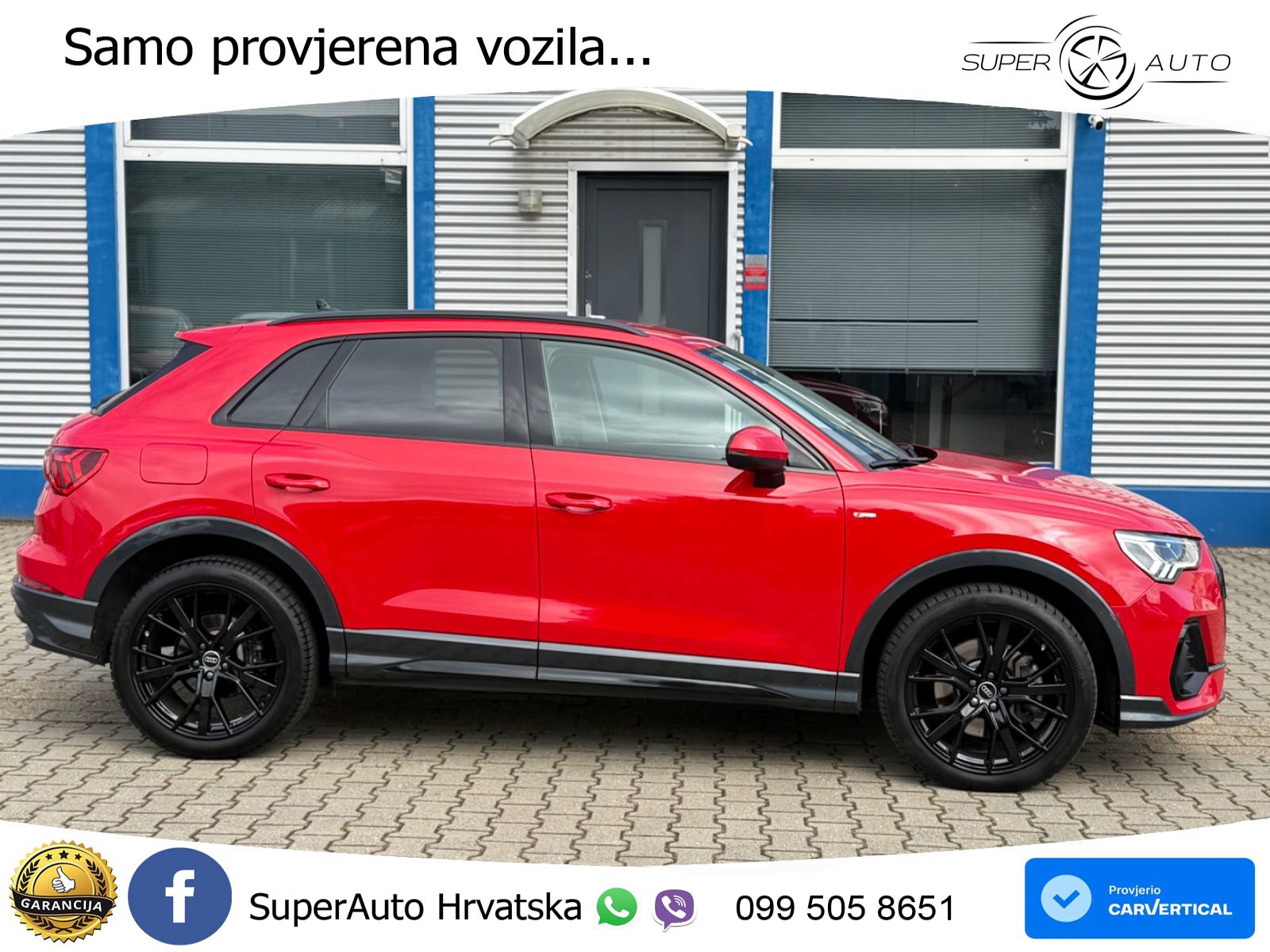 Audi Q3 40 TDI (190 KS) quattro S tronic S line LED+GR SJED+ACC