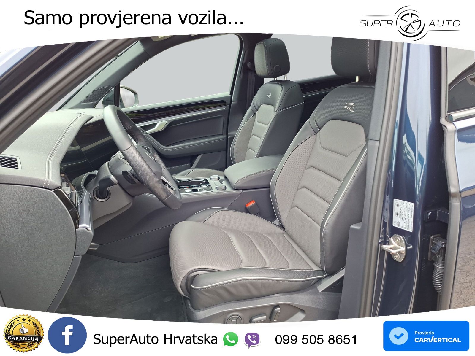 Volkswagen Touareg 3.0 V6 TDI (286 KS) 4MOTION Tiptronic ZRAČNI+ACC+GR SJED+KAM+PANO