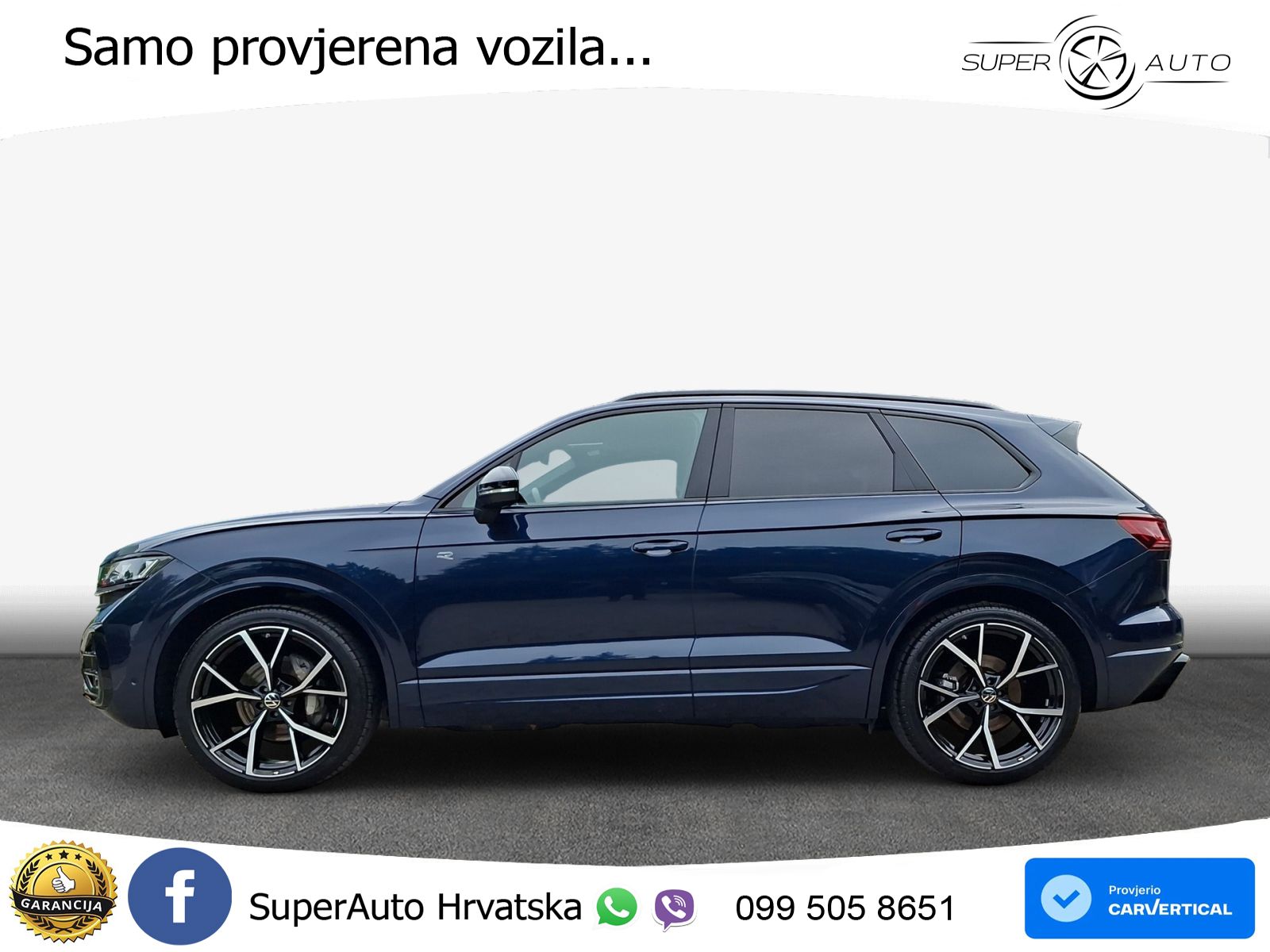 Volkswagen Touareg 3.0 V6 TDI (286 KS) 4MOTION Tiptronic ZRAČNI+ACC+GR SJED+KAM+PANO