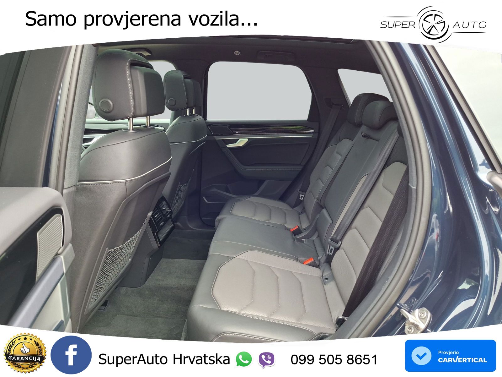 Volkswagen Touareg 3.0 V6 TDI (286 KS) 4MOTION Tiptronic ZRAČNI+ACC+GR SJED+KAM+PANO