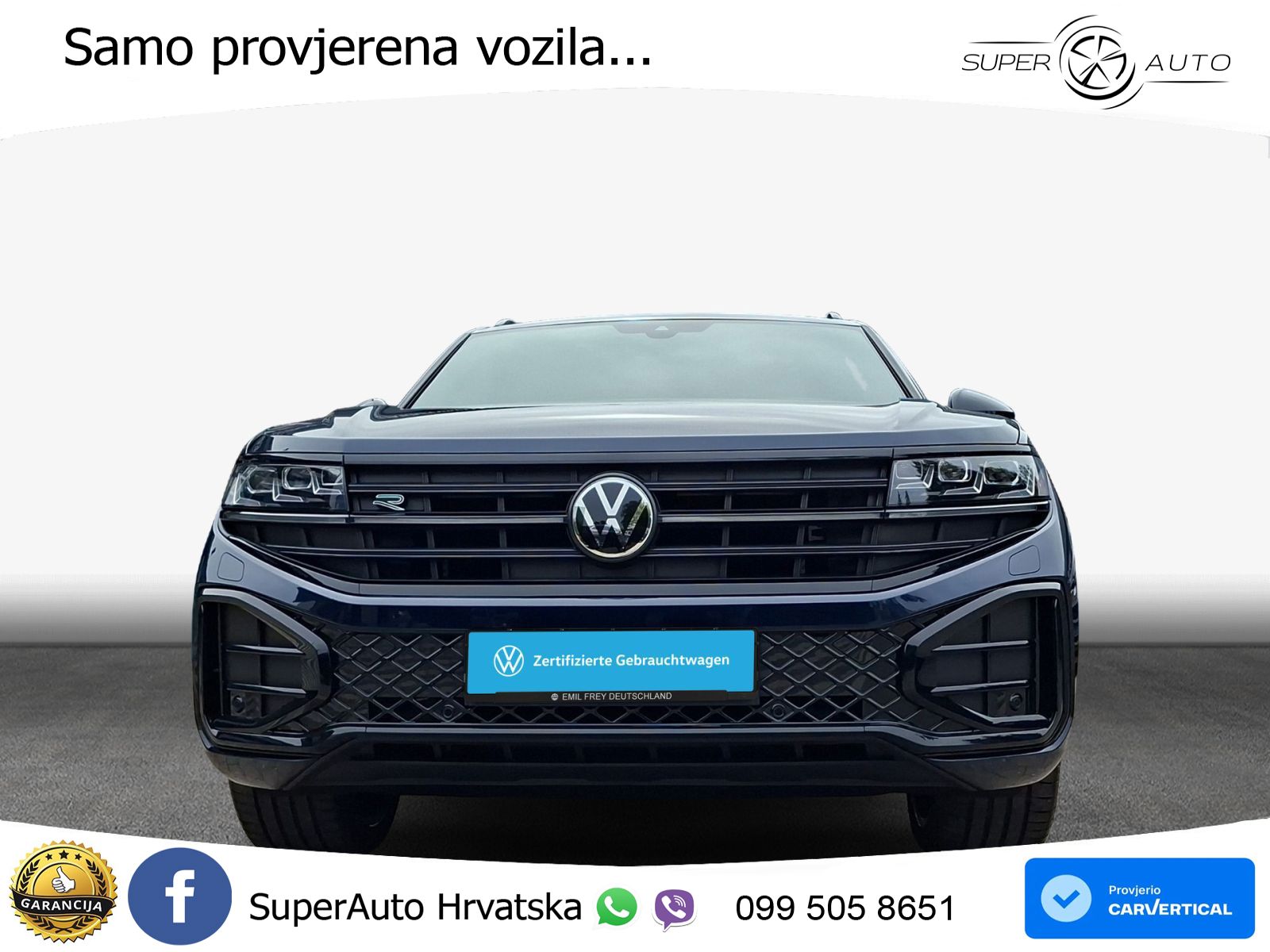 Volkswagen Touareg 3.0 V6 TDI (286 KS) 4MOTION Tiptronic ZRAČNI+ACC+GR SJED+KAM+PANO