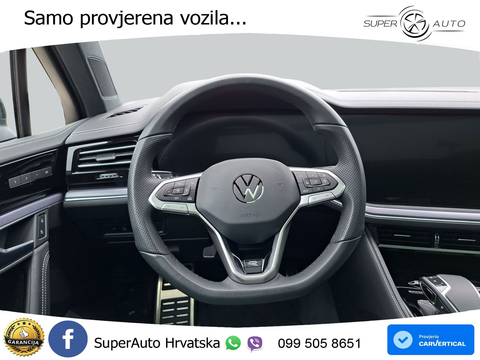 Volkswagen Touareg 3.0 V6 TDI (286 KS) 4MOTION Tiptronic ZRAČNI+ACC+GR SJED+KAM+PANO
