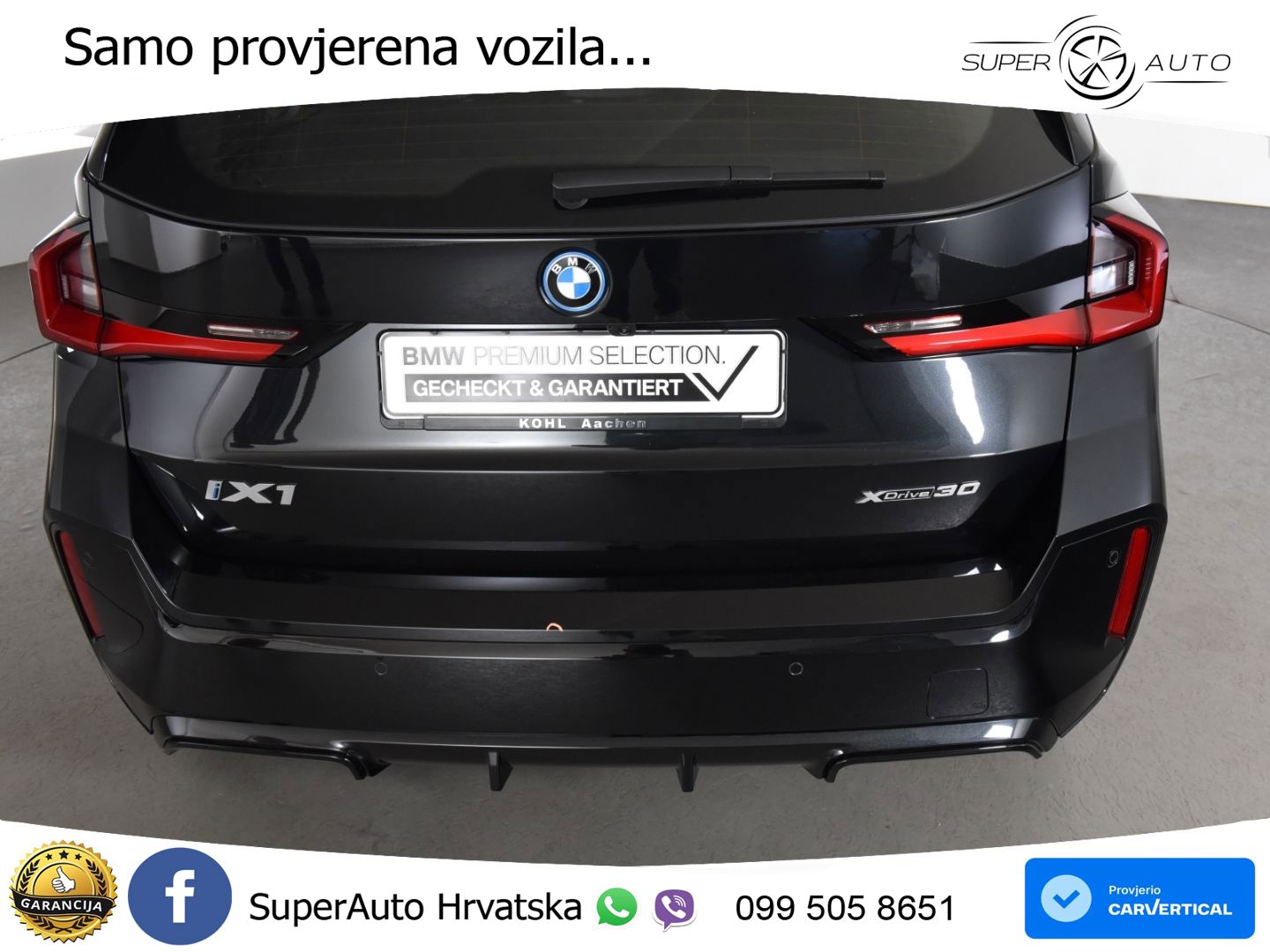 BMW iX1 68 kWh (313 KS) xDrive30 M Sport LED+GR SJED+ACC