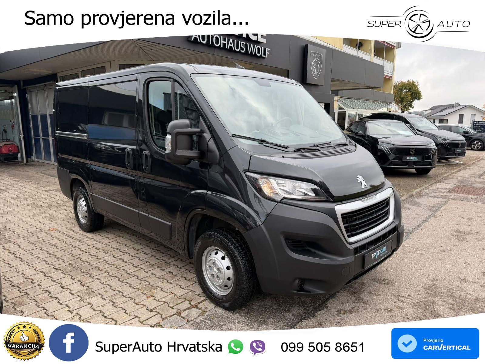 Peugeot Boxer 330 L1H1 2.2 BlueHDi 120 120 KS