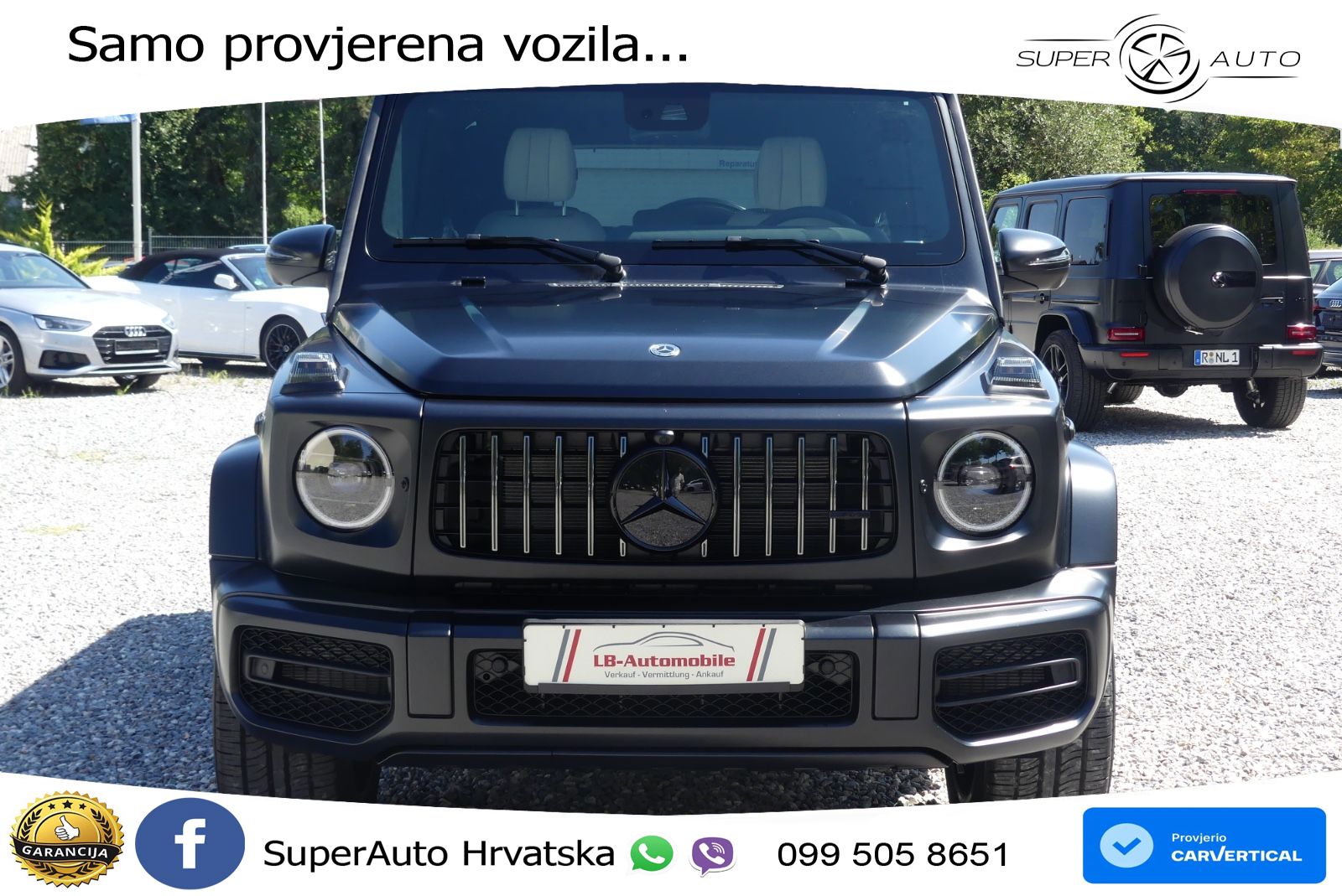 Mercedes AMG G 63 Long V8 (585 KS) 4MATIC 9G-TRONIC AMG SPEEDSHIFT PLUS LED+GR SJED+ACC