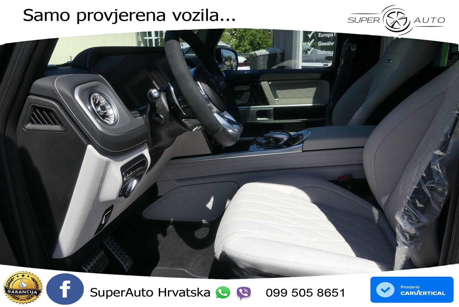 Mercedes AMG G 63 Long V8 (585 KS) 4MATIC 9G-TRONIC AMG SPEEDSHIFT PLUS LED+GR SJED+ACC
