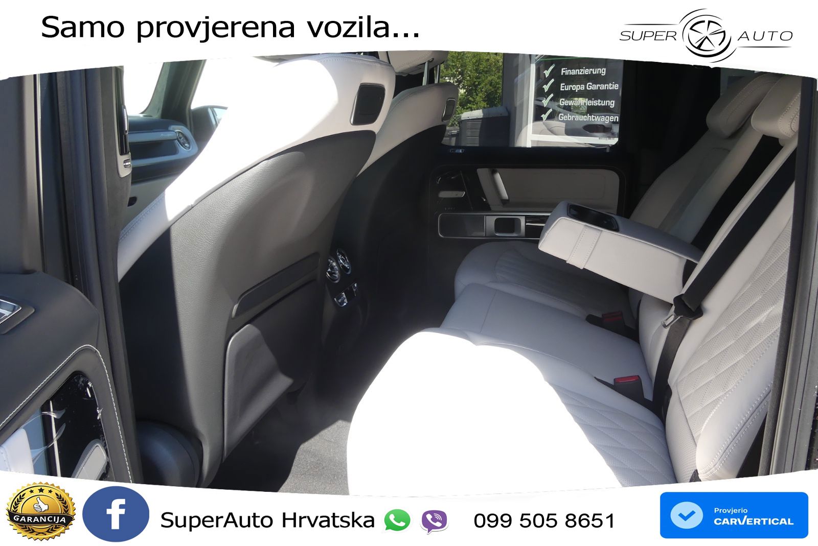 Mercedes AMG G 63 Long V8 (585 KS) 4MATIC 9G-TRONIC AMG SPEEDSHIFT PLUS LED+GR SJED+ACC