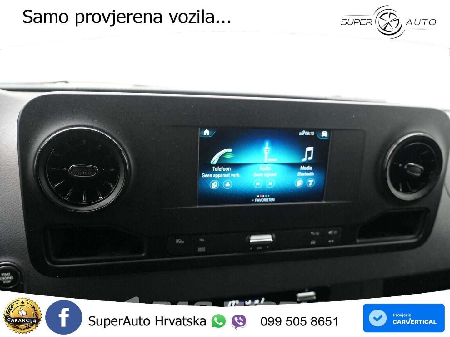Mercedes-Benz Sprinter 317 CDI Automaat L2H2 Airco MBUX Carpla 170 KS