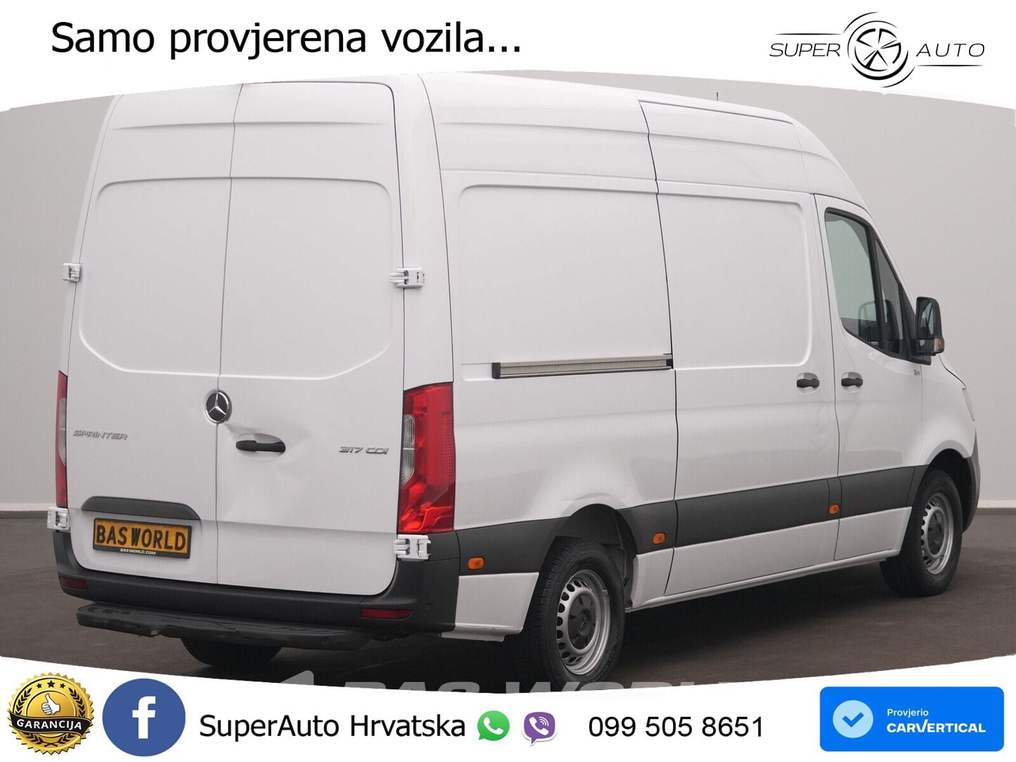 Mercedes-Benz Sprinter 317 CDI Automaat L2H2 Airco MBUX Carpla 170 KS