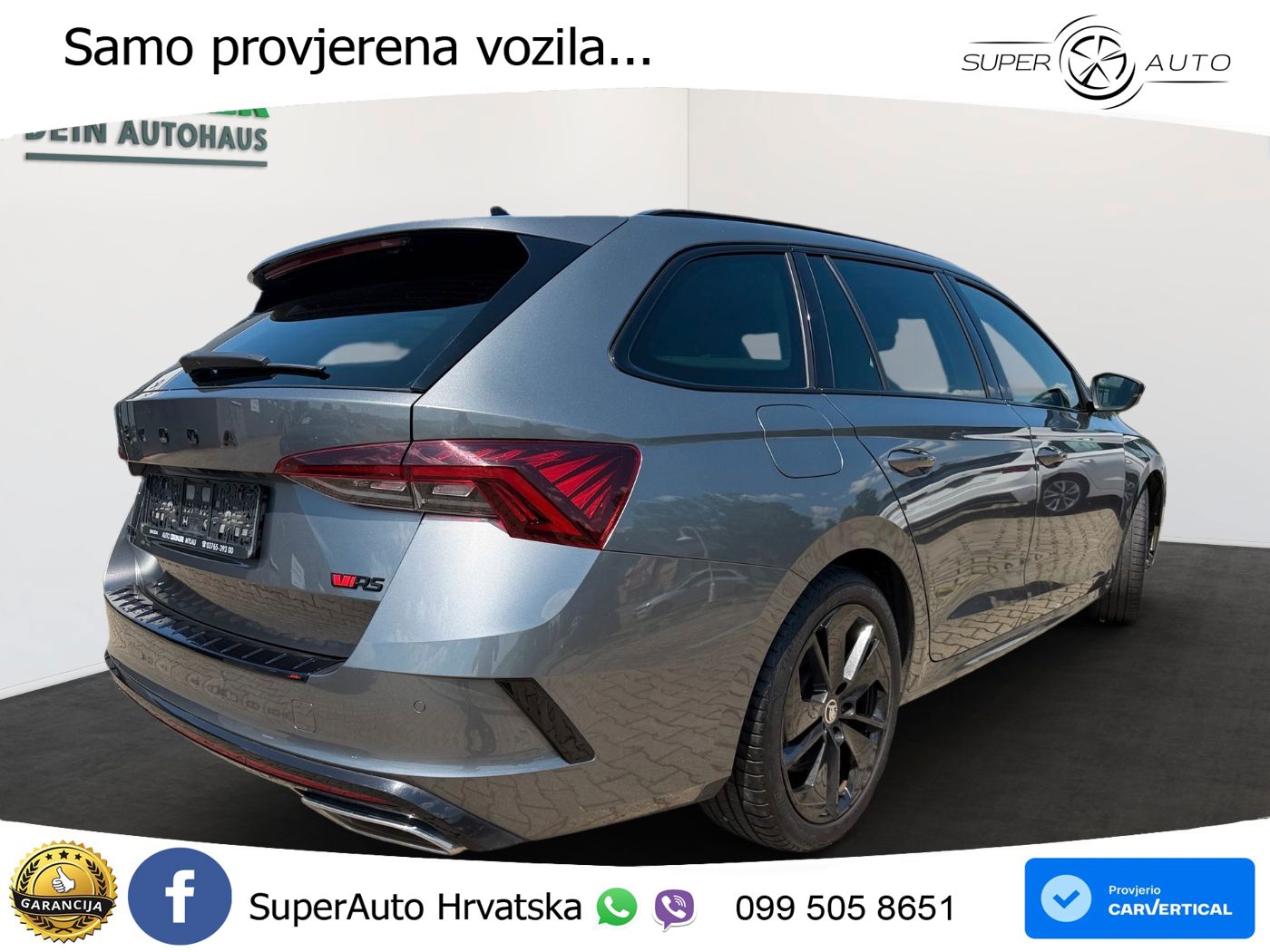 Škoda Octavia Combi RS 2.0 TSI (245 KS) DSG