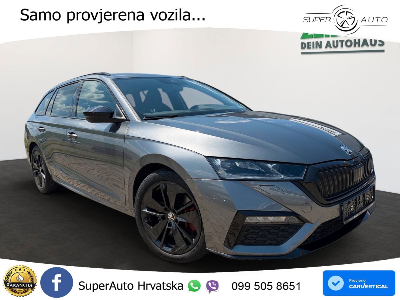 Škoda Octavia Combi RS 2.0 TSI (245 KS) DSG