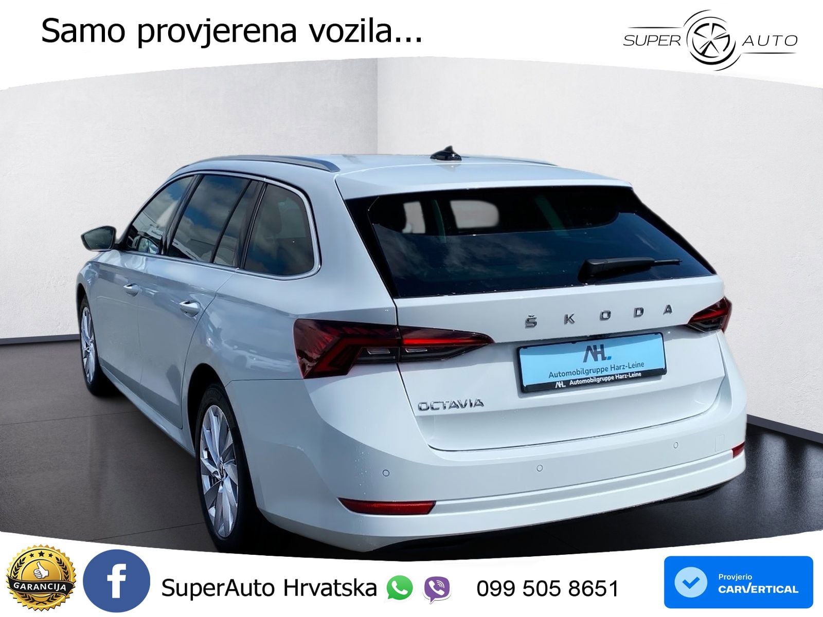 Škoda Octavia Combi 2.0 TDI (150 KS) DSG Selection MATRIX+GR SJED+KAM