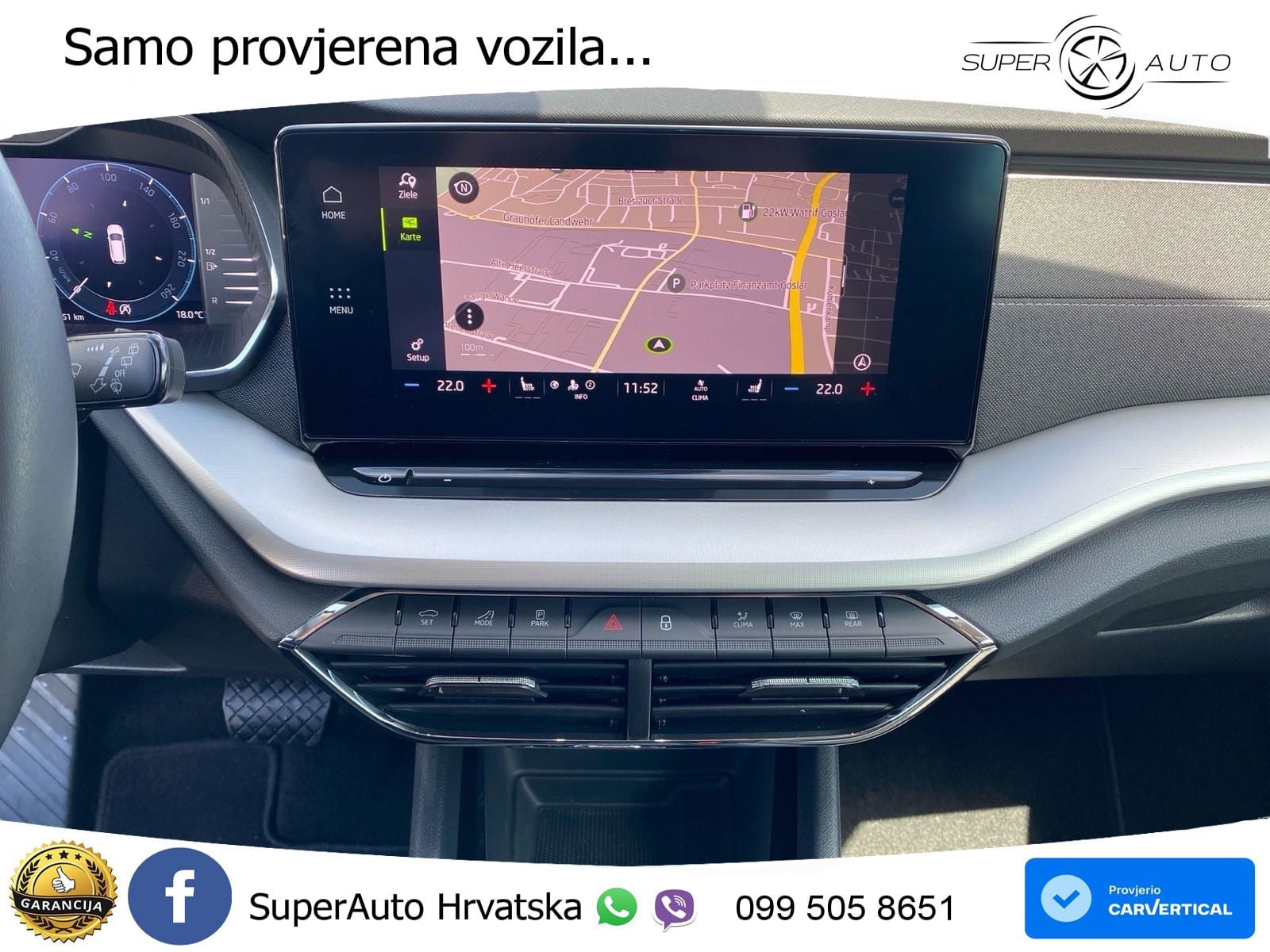Škoda Octavia Combi 2.0 TDI (150 KS) DSG Selection MATRIX+GR SJED+KAM