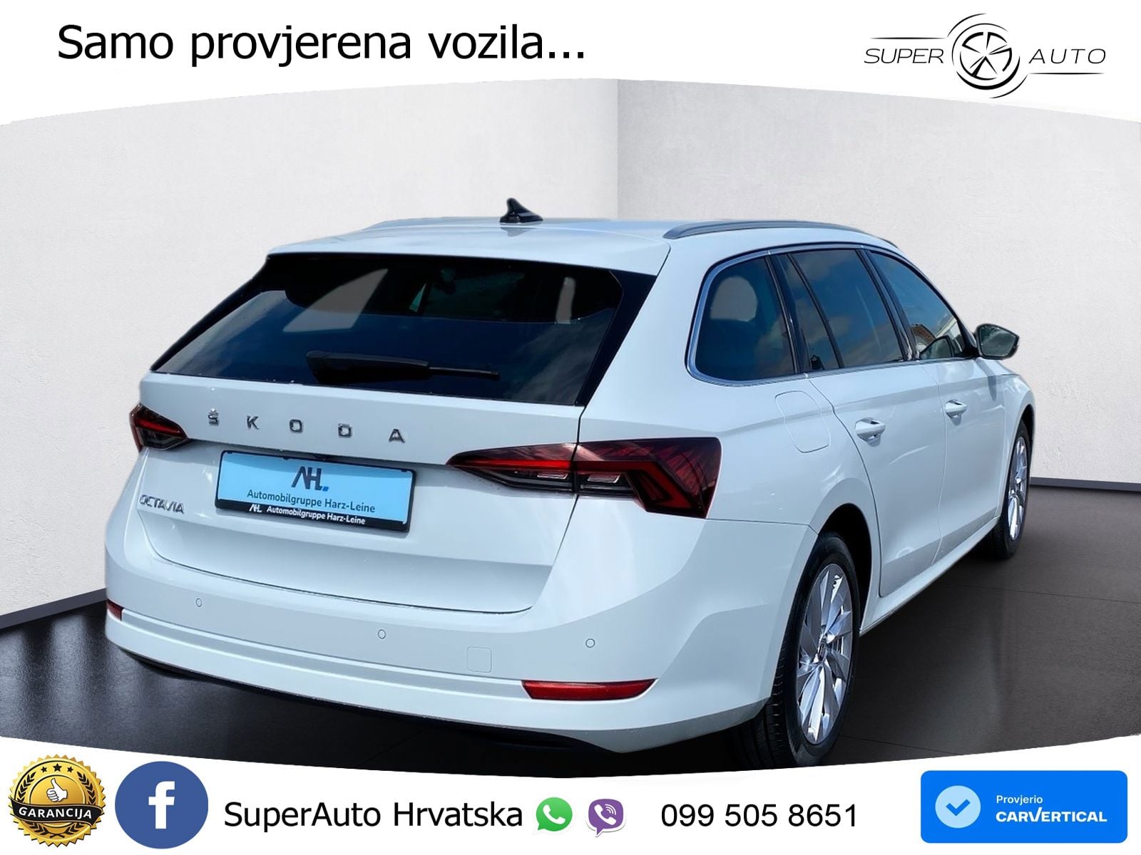 Škoda Octavia Combi 2.0 TDI (150 KS) DSG Selection MATRIX+GR SJED+KAM