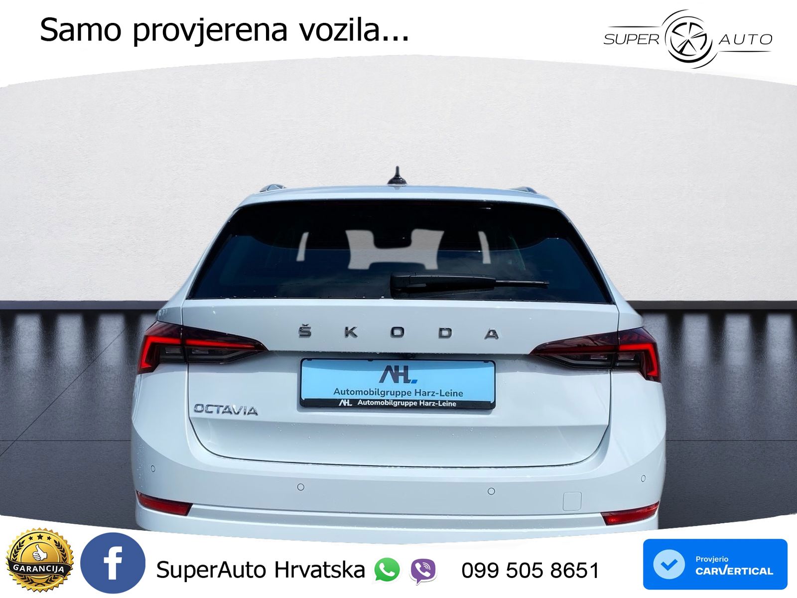 Škoda Octavia Combi 2.0 TDI (150 KS) DSG Selection MATRIX+GR SJED+KAM