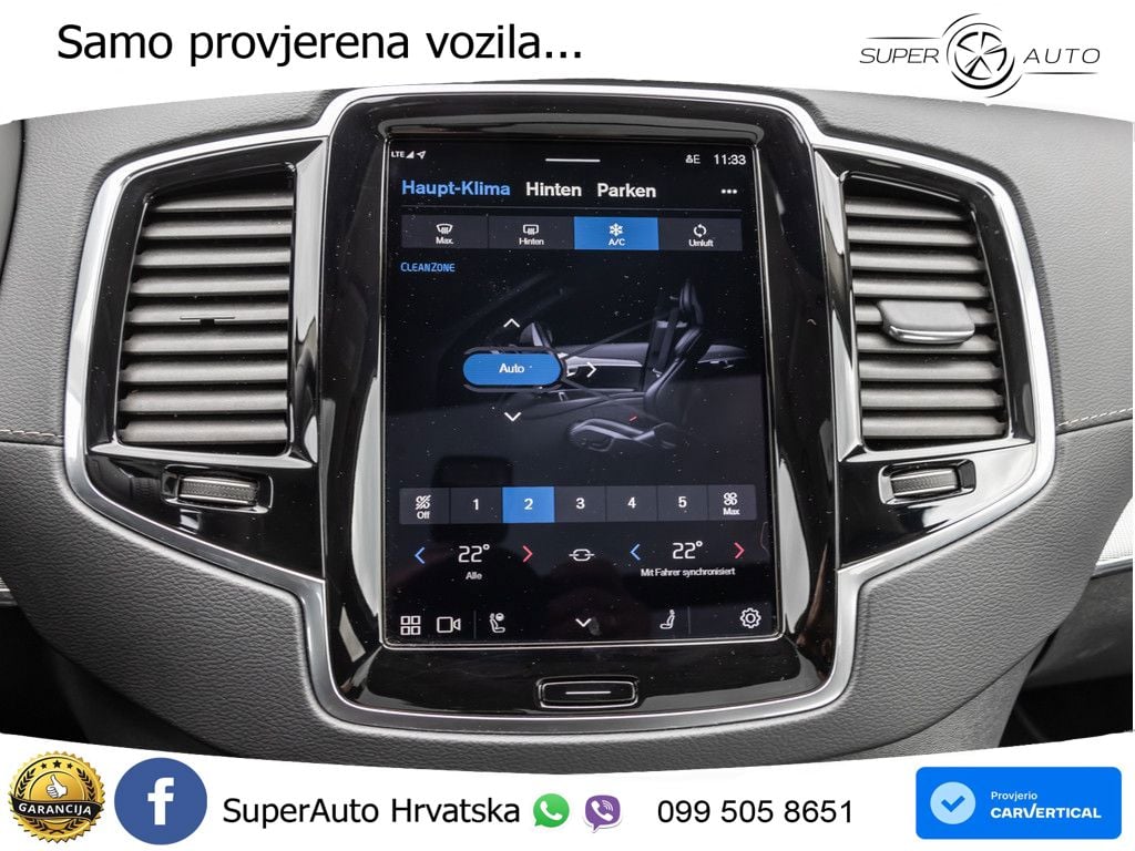 Volvo XC90 2.0 B5 Diesel AWD Automatic LED+GR SJED+ACC