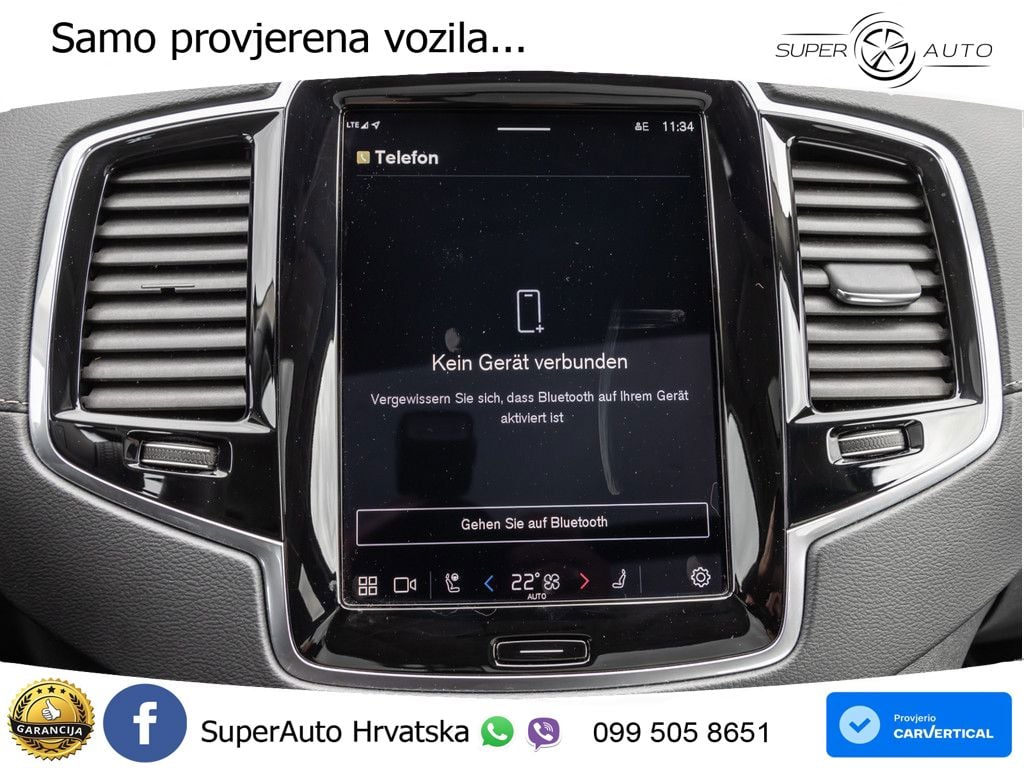 Volvo XC90 2.0 B5 Diesel AWD Automatic LED+GR SJED+ACC