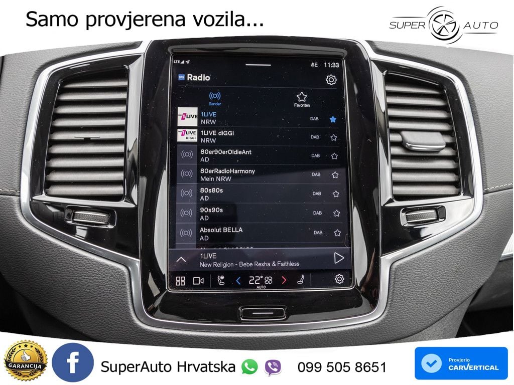 Volvo XC90 2.0 B5 Diesel AWD Automatic LED+GR SJED+ACC
