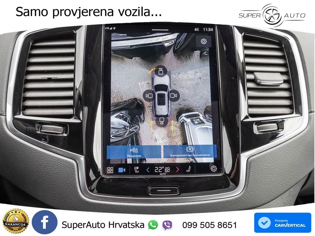 Volvo XC90 2.0 B5 Diesel AWD Automatic LED+GR SJED+ACC
