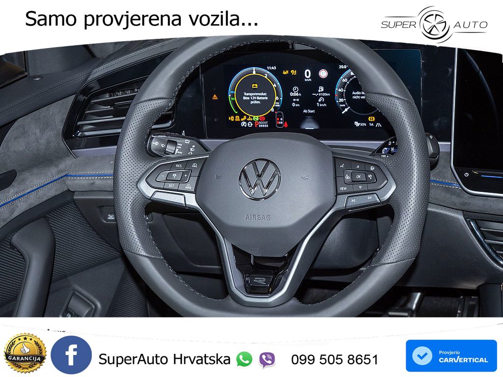 Volkswagen Passat Variant 1.5 TSI (204 KS) eHybrid DSG R-Line MATRIX+GR SJED+KAM