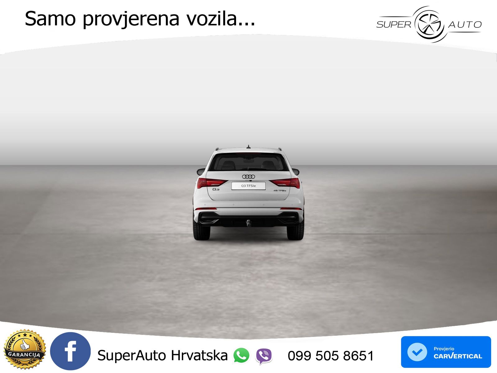 Audi Q3 45 TFSIe (245 KS) S tronic S line LED+GR SJED+ACC
