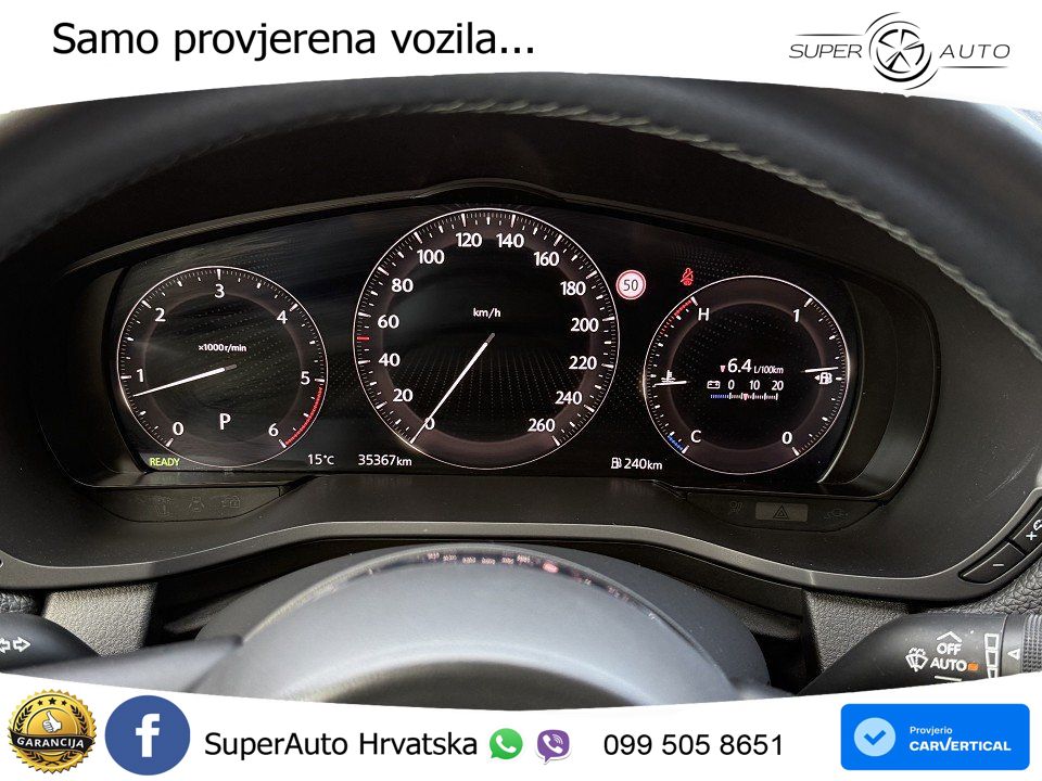 Mazda CX-60 3.3 e-Skyactiv D (254 KS) AWD Automatic MATRIX+GR SJED+KAM