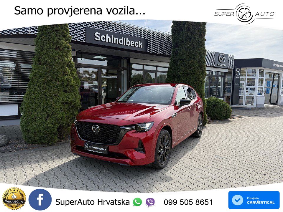 Mazda CX-60 3.3 e-Skyactiv D (254 KS) AWD Automatic MATRIX+GR SJED+KAM