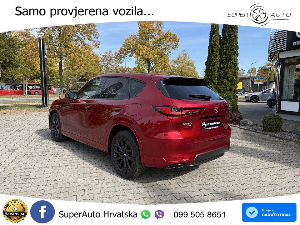Mazda CX-60 3.3 e-Skyactiv D (254 KS) AWD Automatic MATRIX+GR SJED+KAM