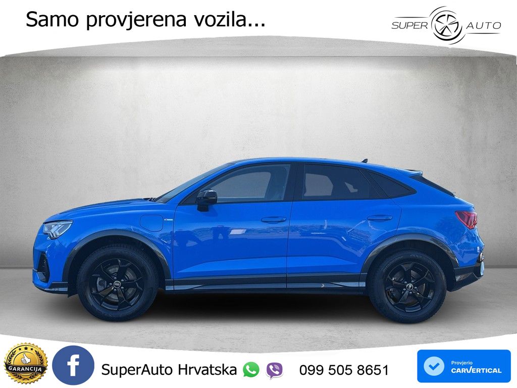 Audi Q3 Sportback 45 TFSIe (245 KS) S tronic S line MATRIX+GR SJED+KAM
