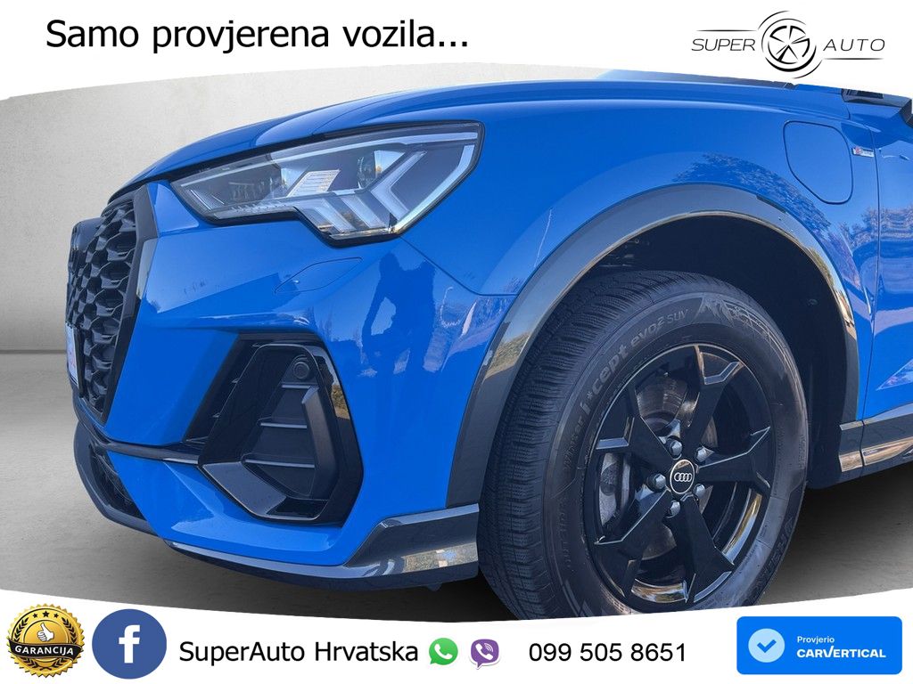 Audi Q3 Sportback 45 TFSIe (245 KS) S tronic S line MATRIX+GR SJED+KAM