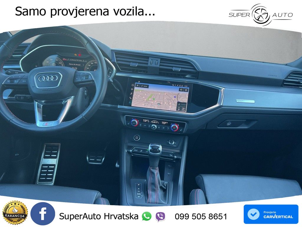 Audi Q3 Sportback 45 TFSIe (245 KS) S tronic S line MATRIX+GR SJED+KAM