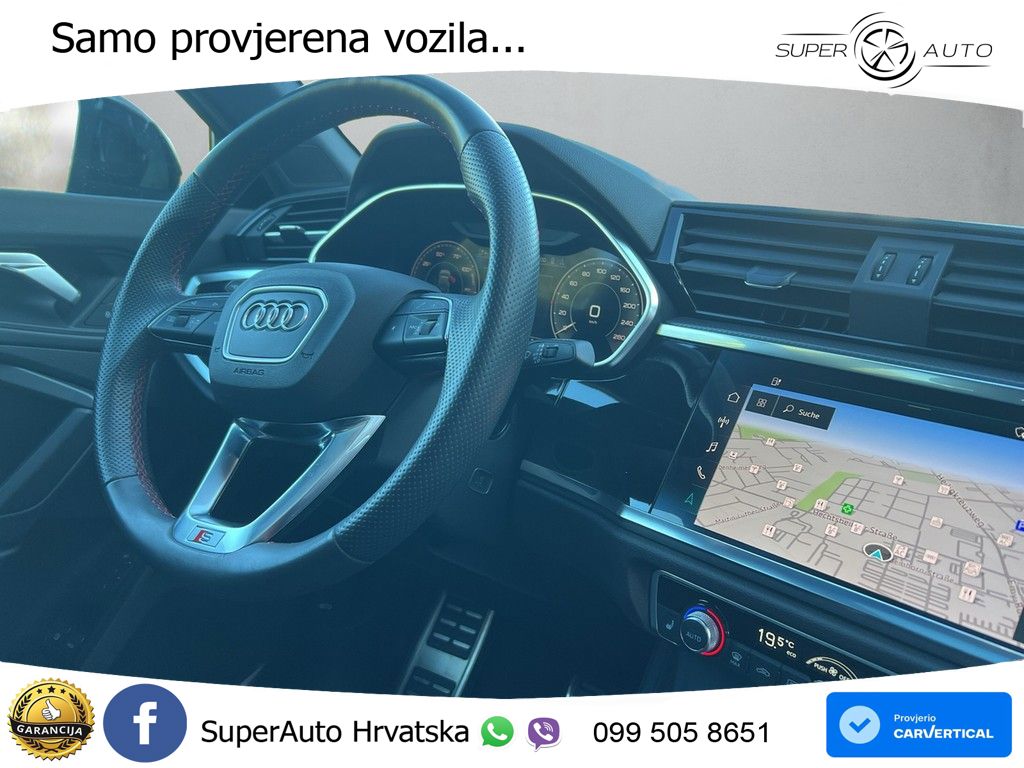 Audi Q3 Sportback 45 TFSIe (245 KS) S tronic S line MATRIX+GR SJED+KAM