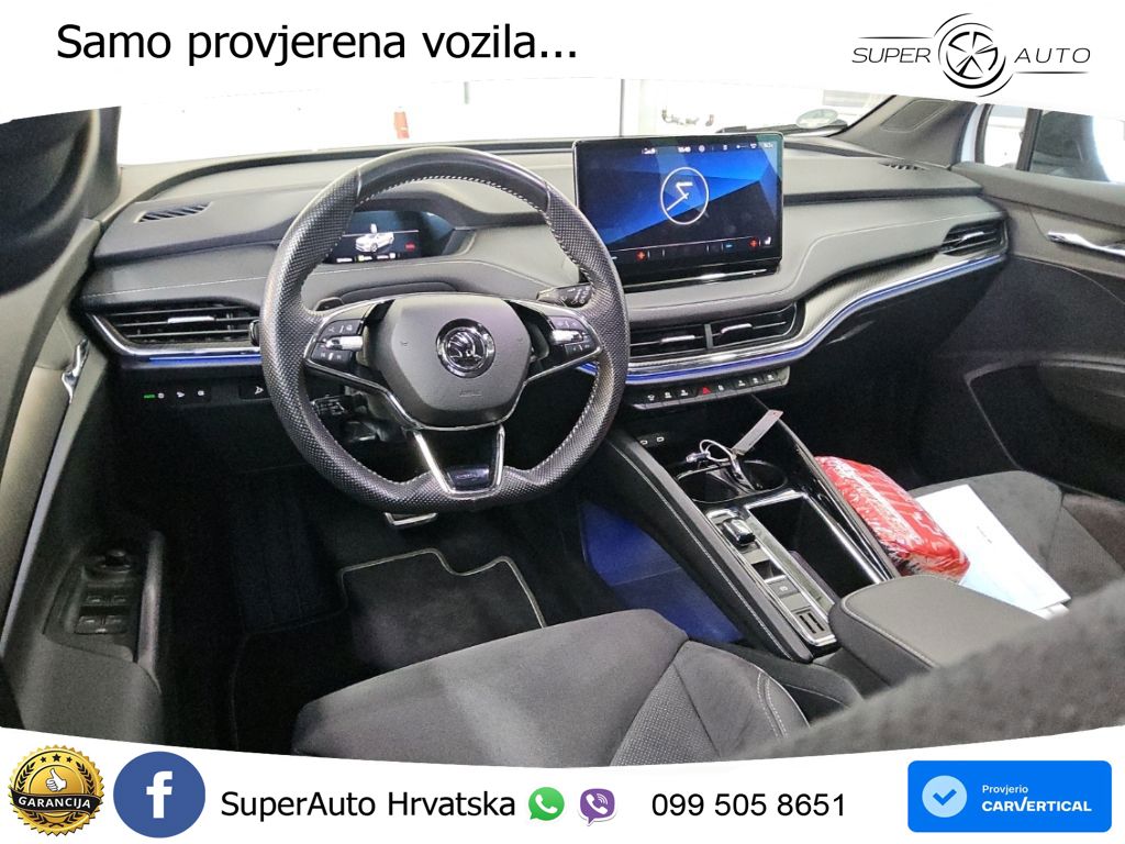 Škoda Enyaq iV 80x 82 kWh (265 KS) AWD SportLine LED+GR SJED+ACC