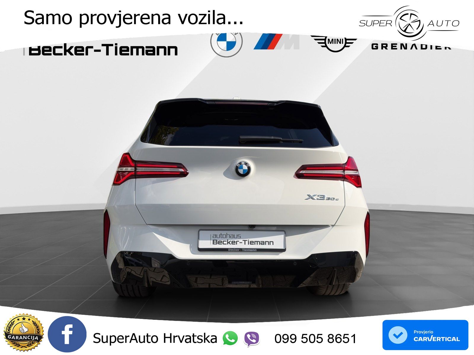 BMW X3 30e xDrive Steptronic M Sport LED+GR SJED+ACC